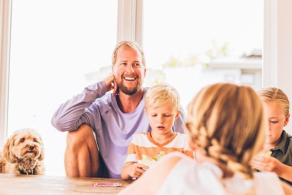 FATher with Kids